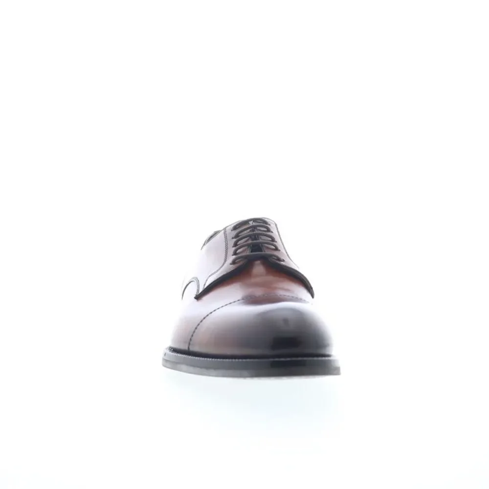 Di Bianco Mens Bersano Lined Calf Brown Shoes (NWT)